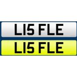 CHERISHED REGISTRATION NUMBER: L15 FLE To be assigned before 01.06.