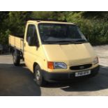 FORD TRANSIT 2.5 120 SWB PICKUP - diesel - cream Reg. No: P181 RFM Rec. Mil: 143,194+ 1st Reg: 27.