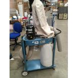 A Rexma International type UFO-70 single bag mobile dust extraction unit,