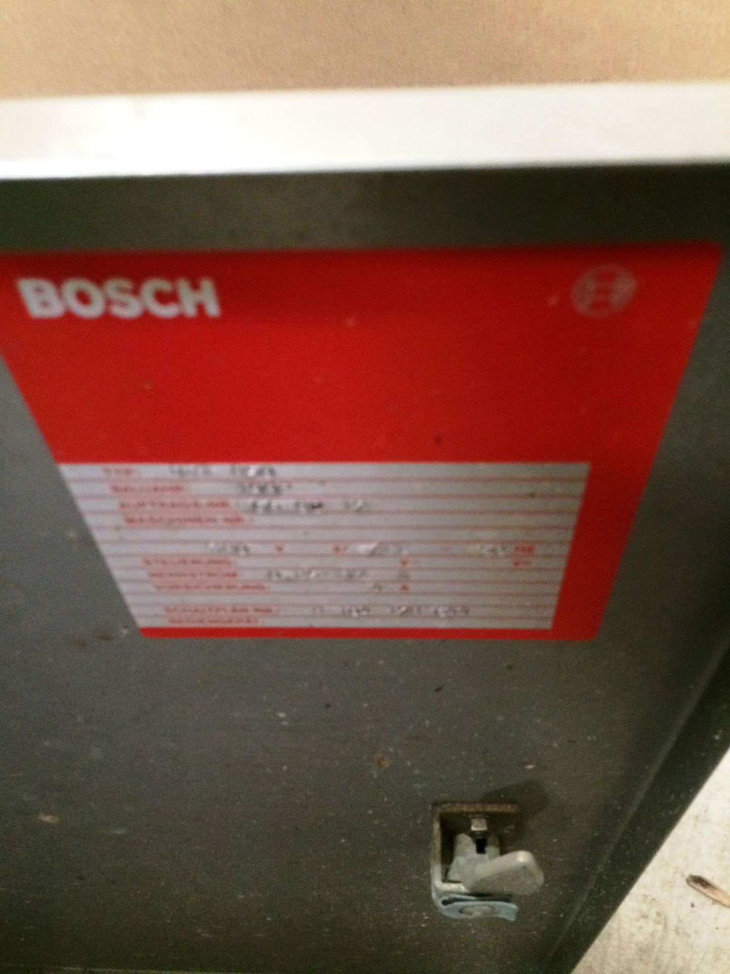A Bosch URK0850 stainless steel cased agitator with revolving circular top, 3 phase, - Image 2 of 2