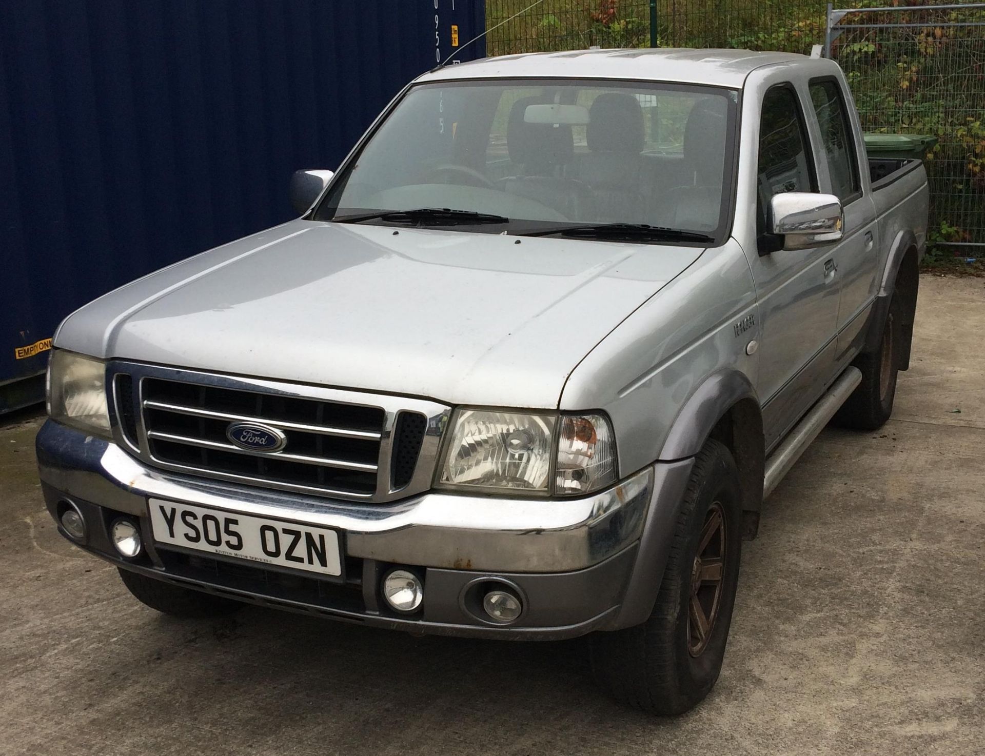 FORD RANGER 2.5 XLT THUNDER PICK UP - diesel - silver Reg. No: YS05 0ZN Rec. - Image 3 of 6