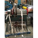 A Neville Scales & Co Ltd Piset 4S-B industrial foot operated pipe threading machine, serial no.