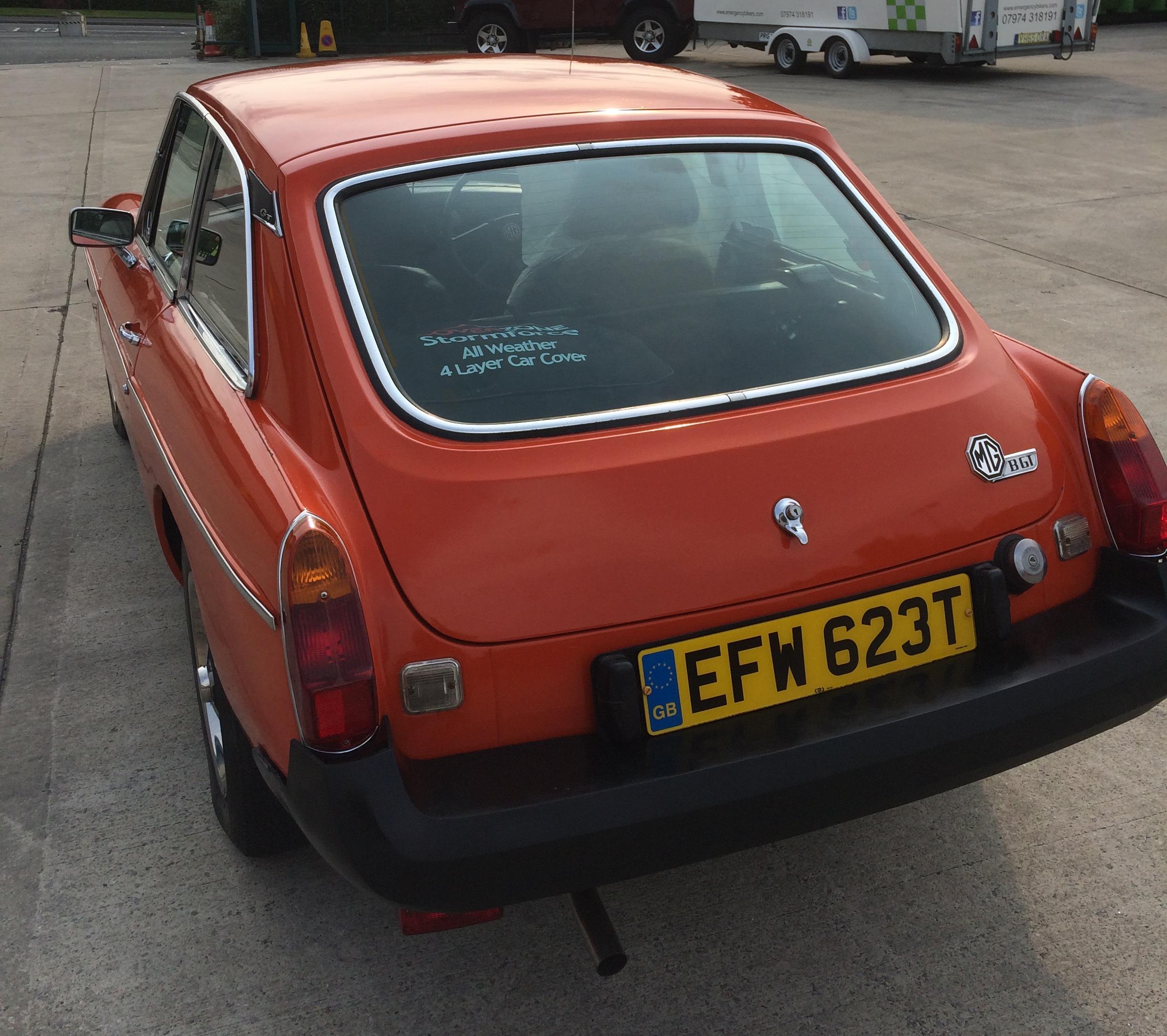MGB GT 1.8 SPORTS HARD TOP - petrol - red Reg No EFW 623T Rec Mil 83,898 Date of last MOT: 21.2. - Image 18 of 25