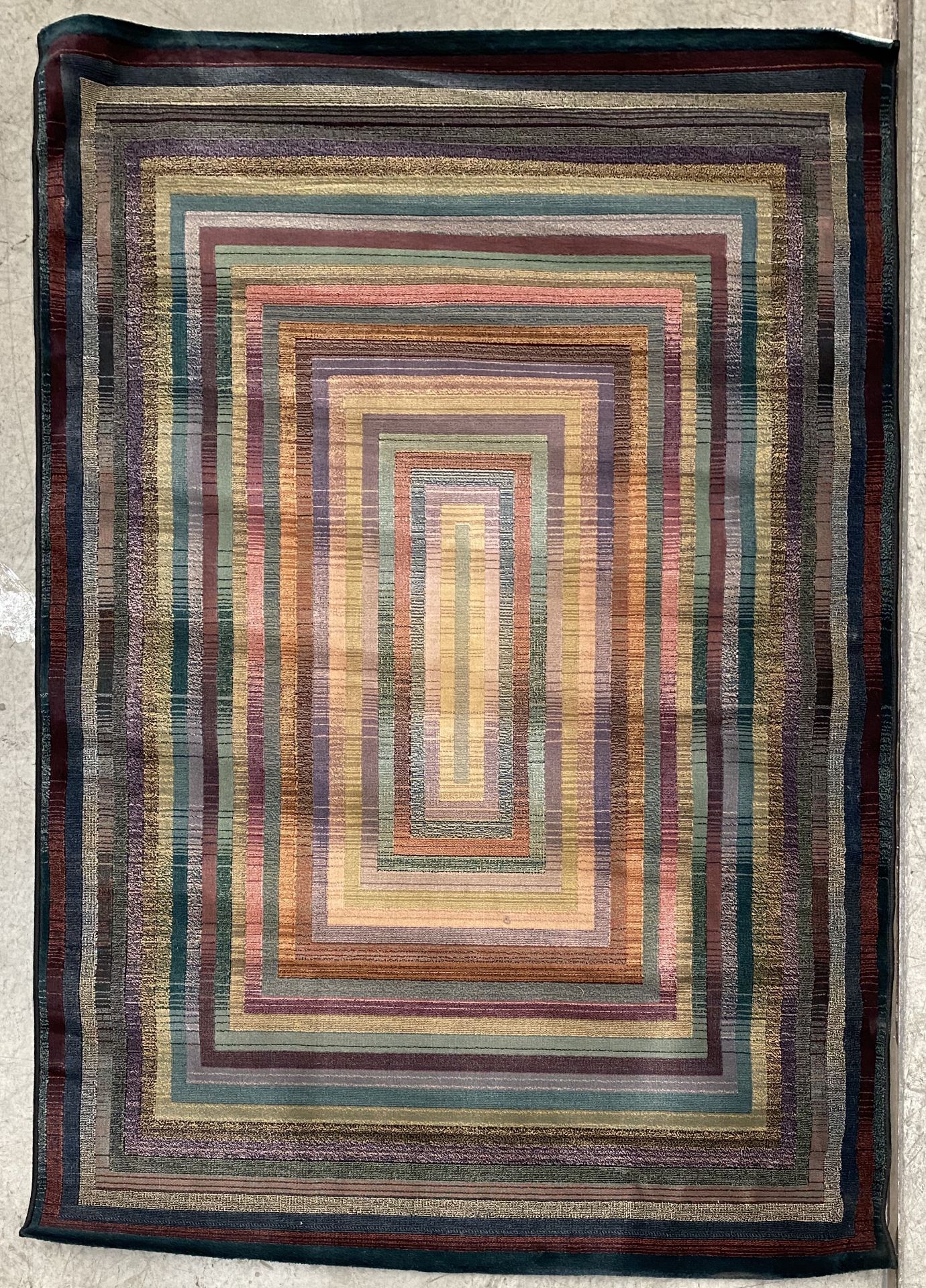 A gabiro 001 multicoloured rug - 160cm x 235cm