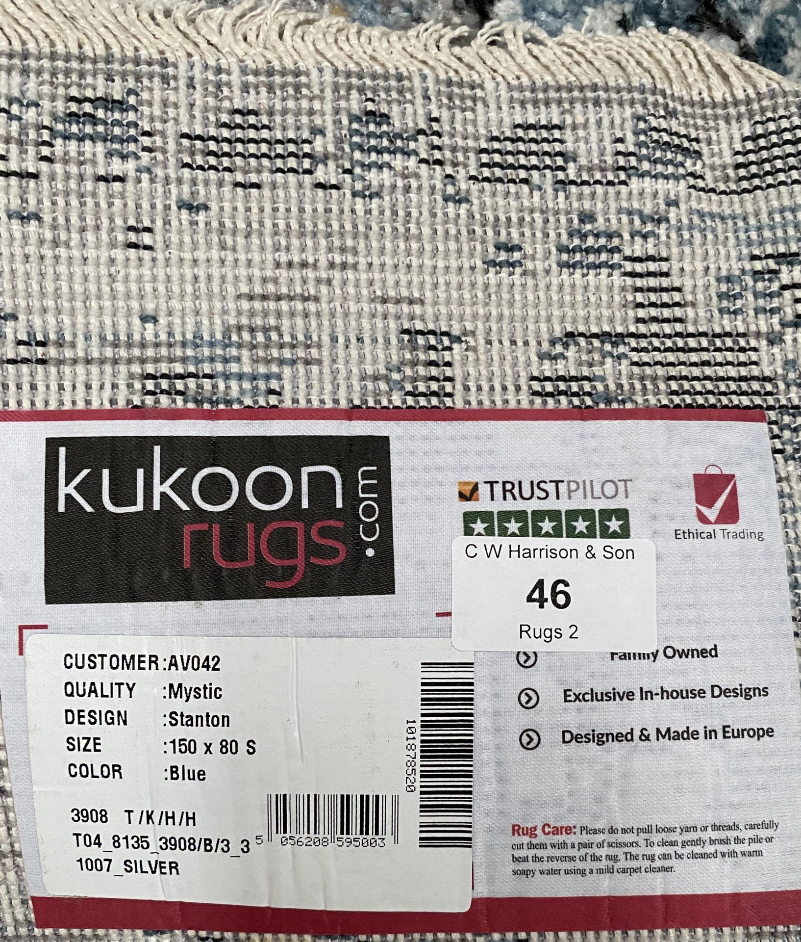 A Kukoon Rugs. - Image 2 of 2