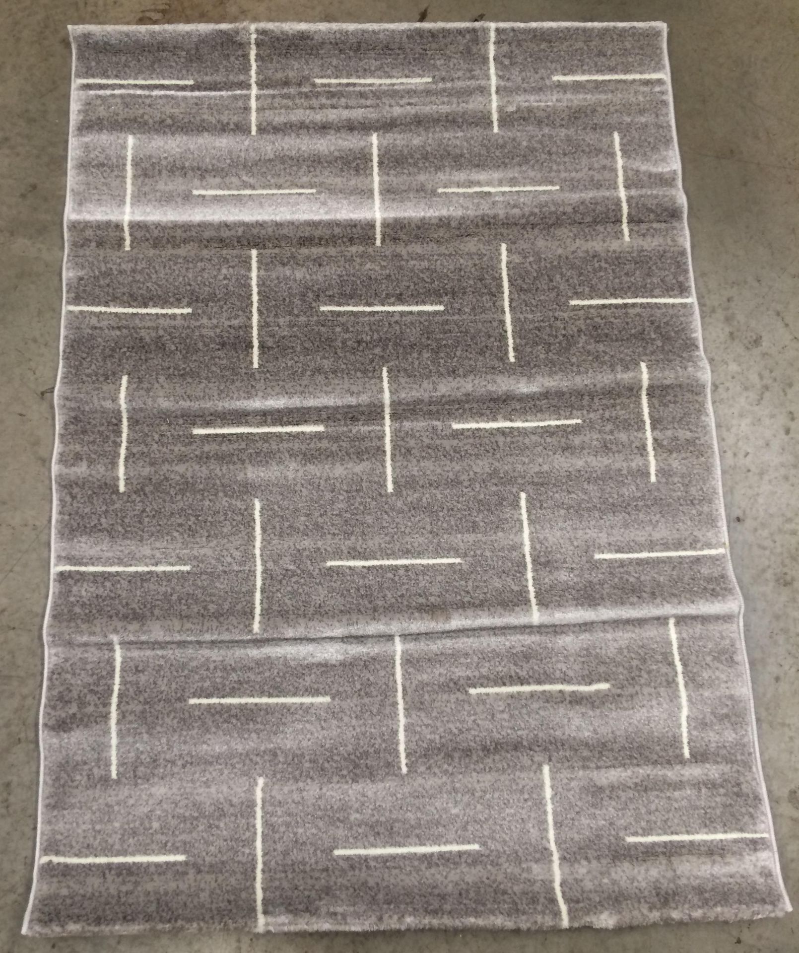 A Paco Home Tibesti 5085 grey rug - 120cm x 170cm