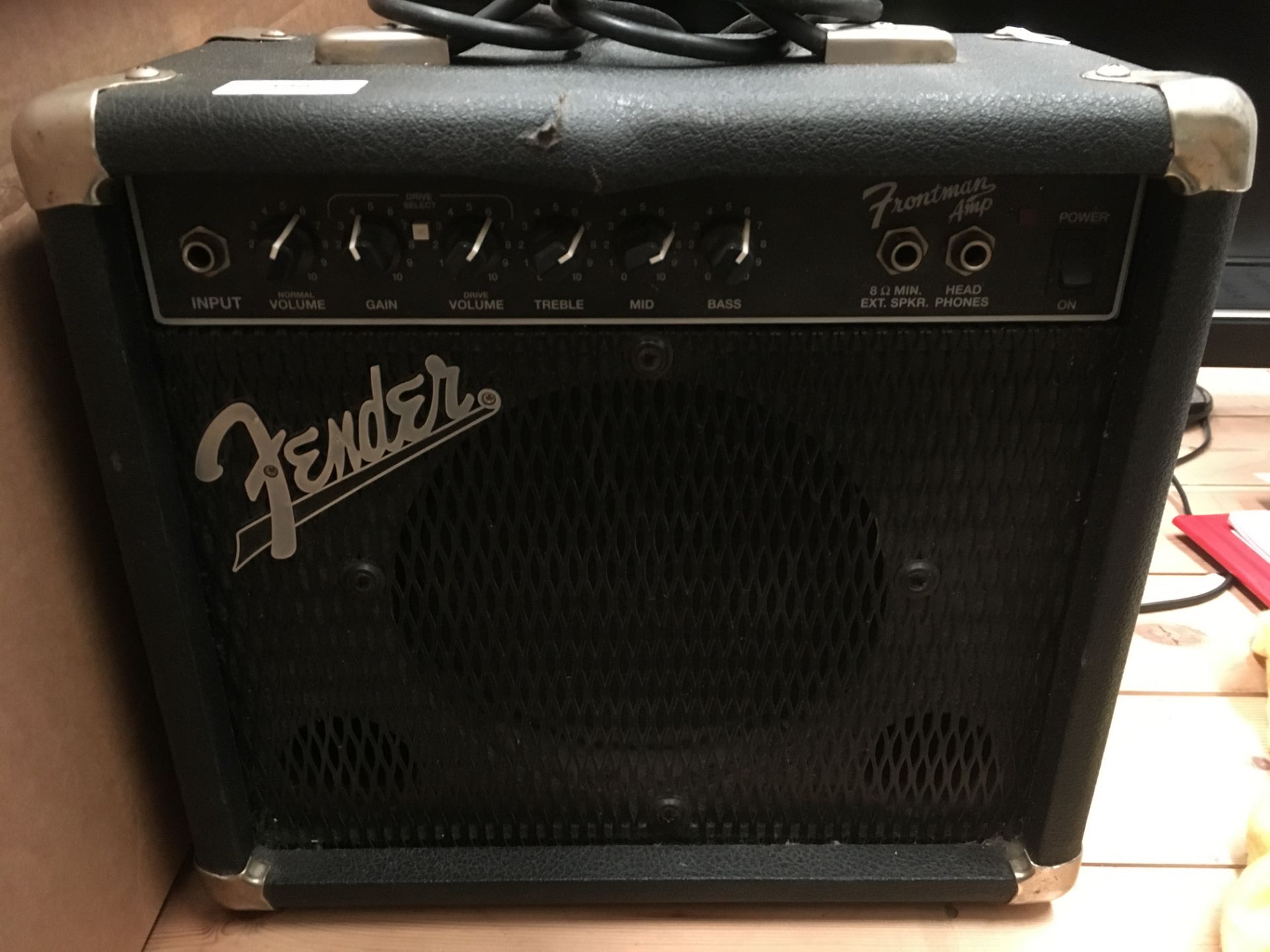 Fender Frontman amp type PR241 (note - some damage to case) - no test