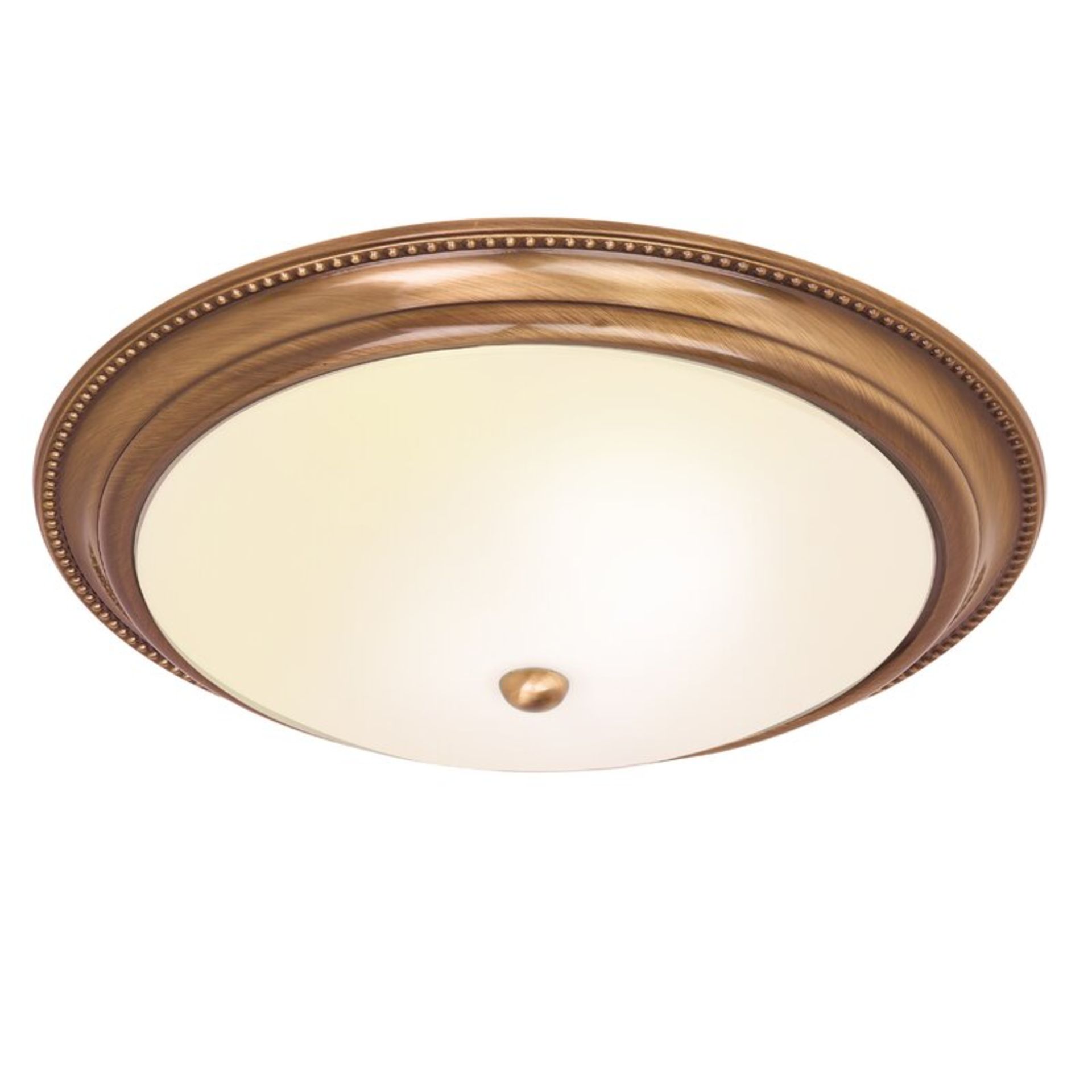 Endon Lighting 2 Light Flush Ceiling Light