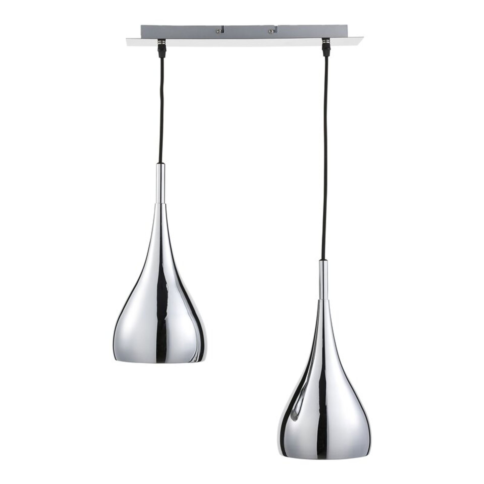 NAEVE LEUCHTEN Classic 2 Light Kitchen Island Pendant Light