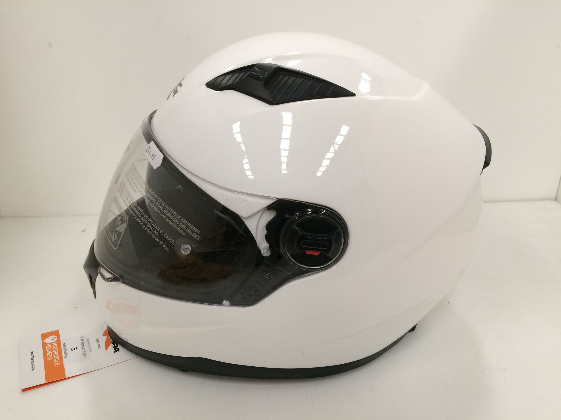 Kappa helmet in white - size M (58cm) - Image 3 of 3