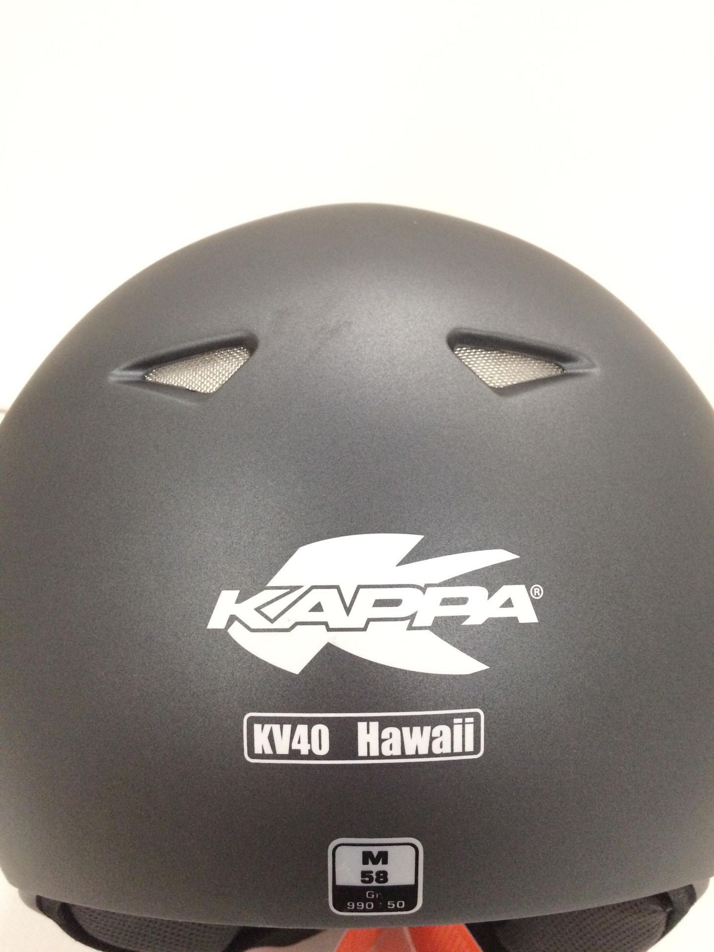 Kappa KV40 Hawaii helmet in grey - size M (58cm) - Image 3 of 3