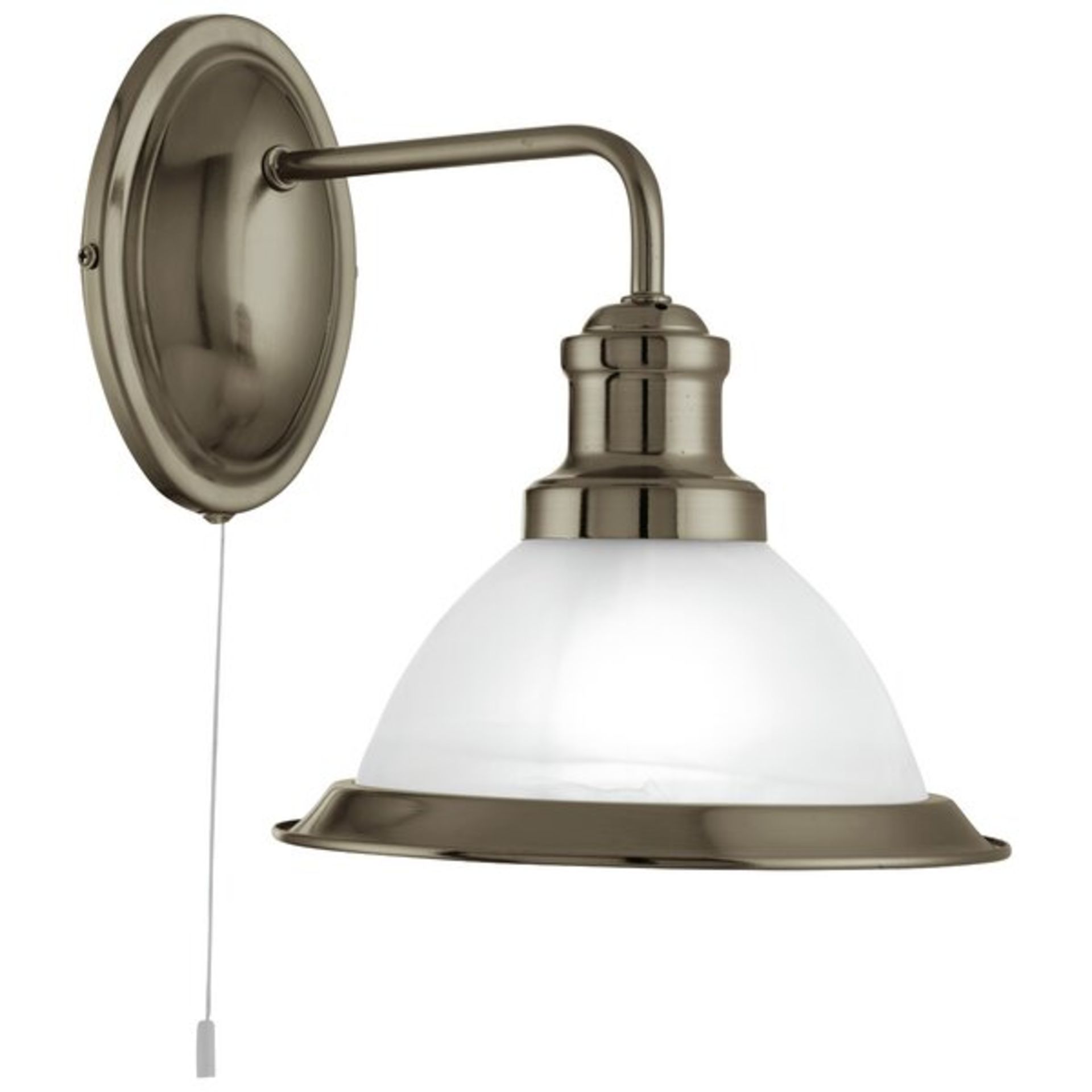 Searchlight Bistro 1 Light Armed Sconce