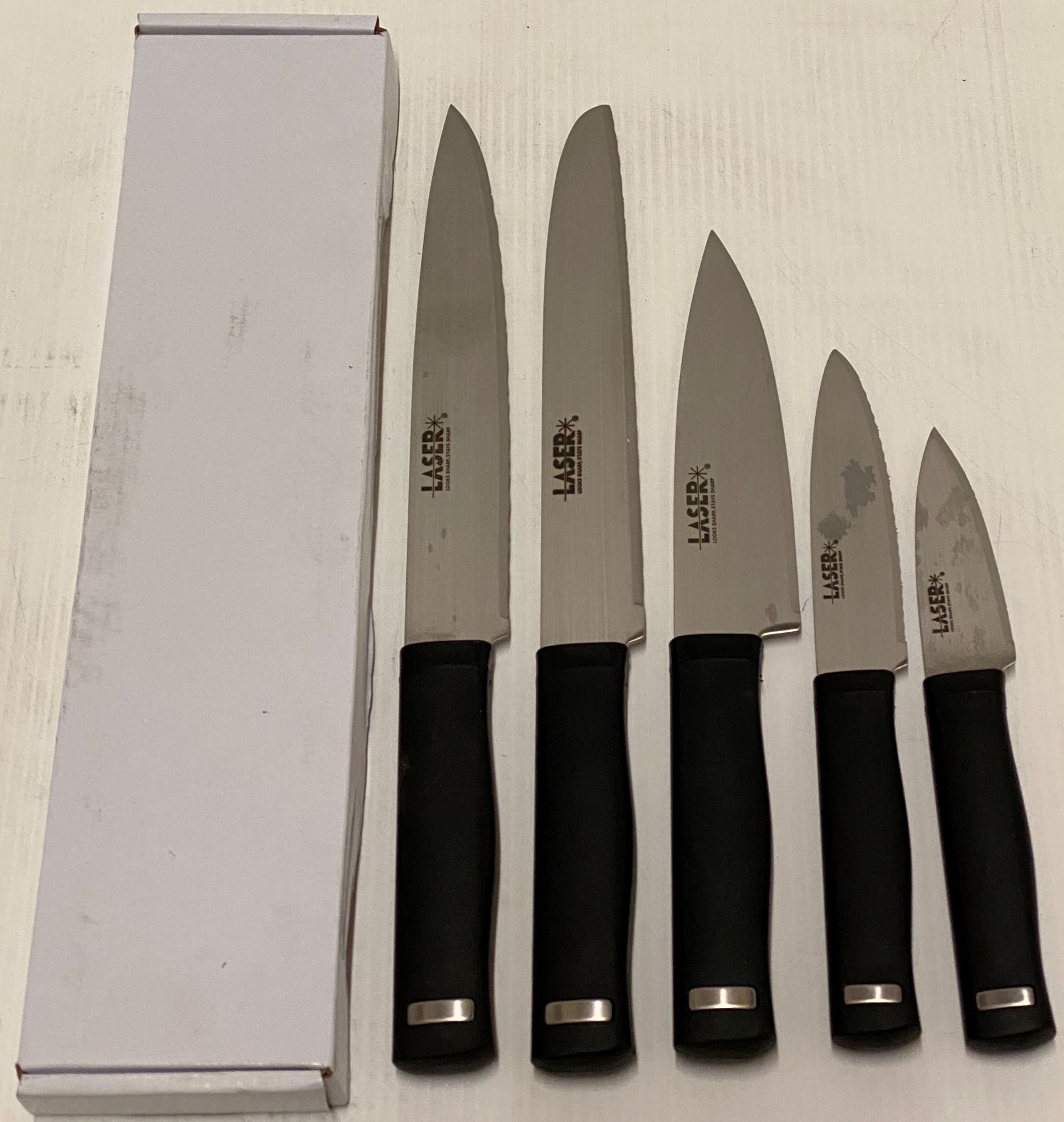 20 x Richardson Sheffield Laser 5 piece knife sets (1 outer box) (Labelled as 'reject knives') - Image 2 of 3