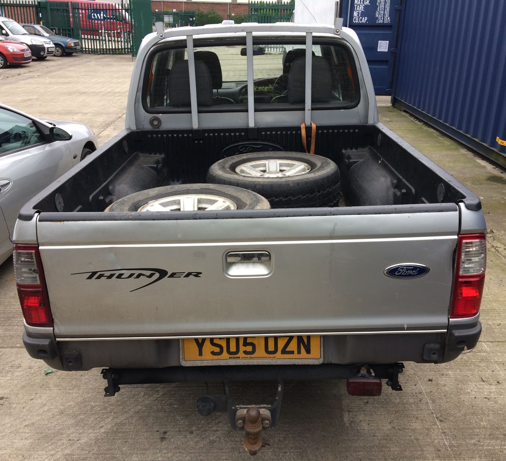 FORD RANGER 2.5 XLT THUNDER PICK UP - diesel - silver Reg. No: YS05 0ZN Rec. - Image 4 of 6