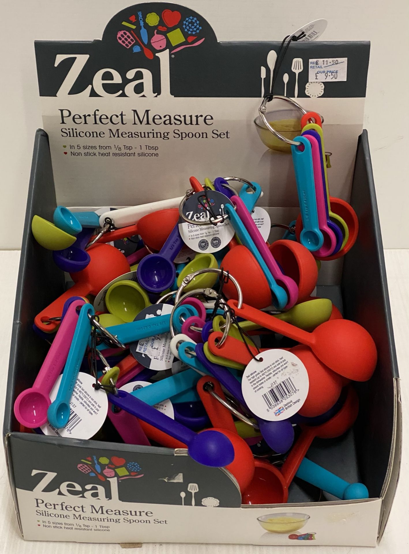 22 x Zeal perfect measuring spoon sets - RRP £11.