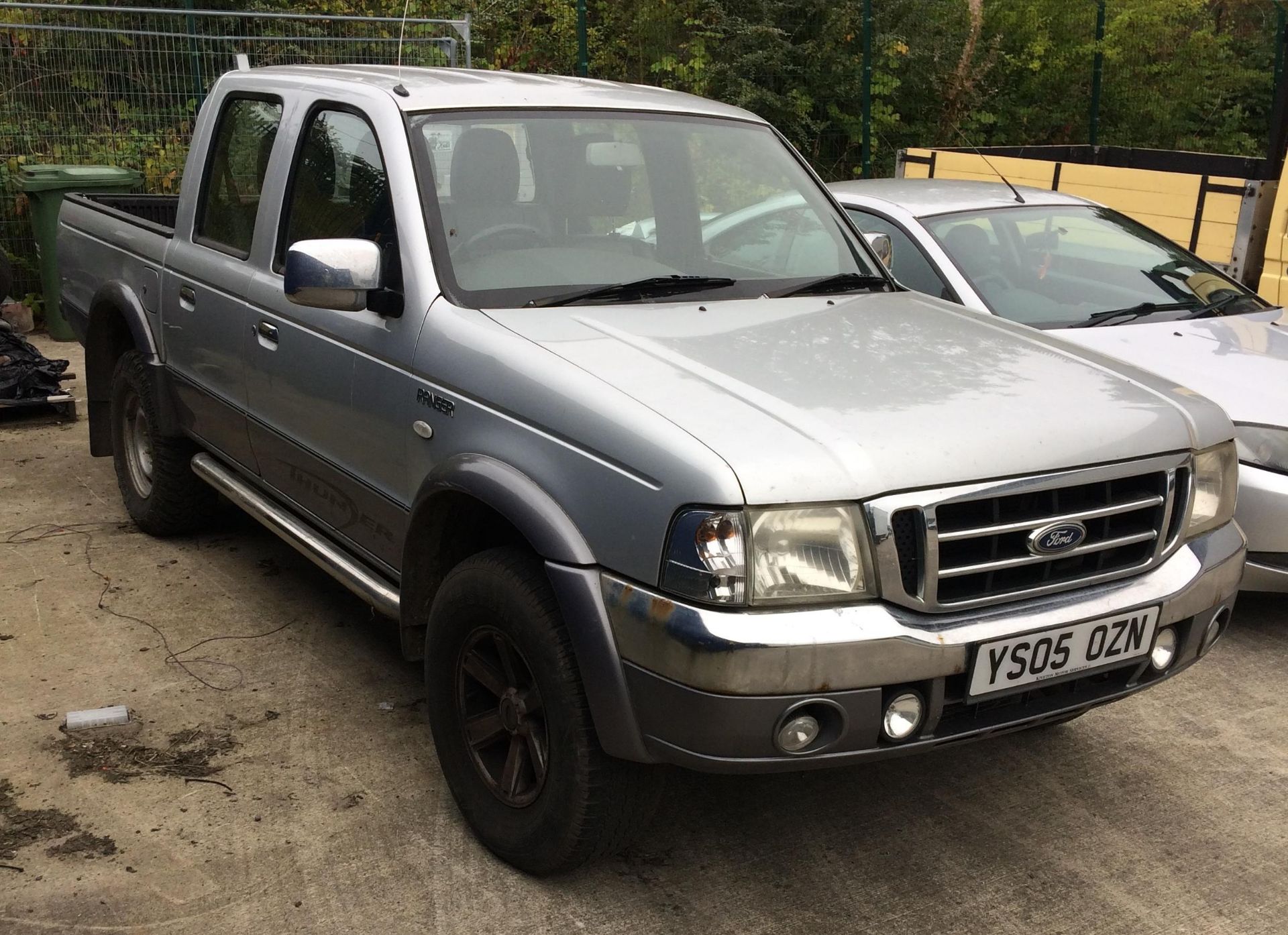 FORD RANGER 2.5 XLT THUNDER PICK UP - diesel - silver Reg. No: YS05 0ZN Rec. - Image 6 of 6