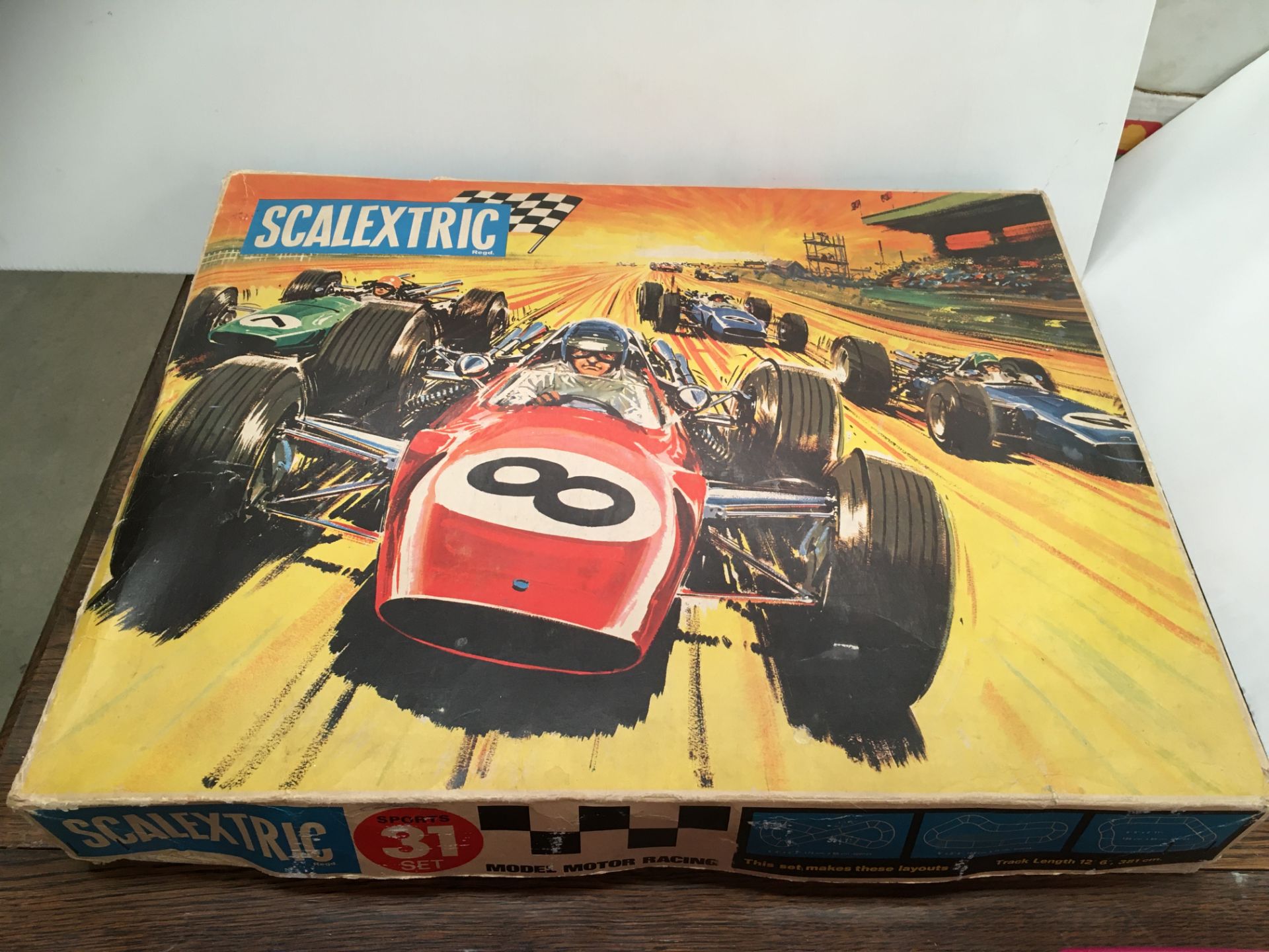 A Mini Models Ltd Scalextric Sports 31 set (boxed) - playworn and maybe incomplete - Image 2 of 2