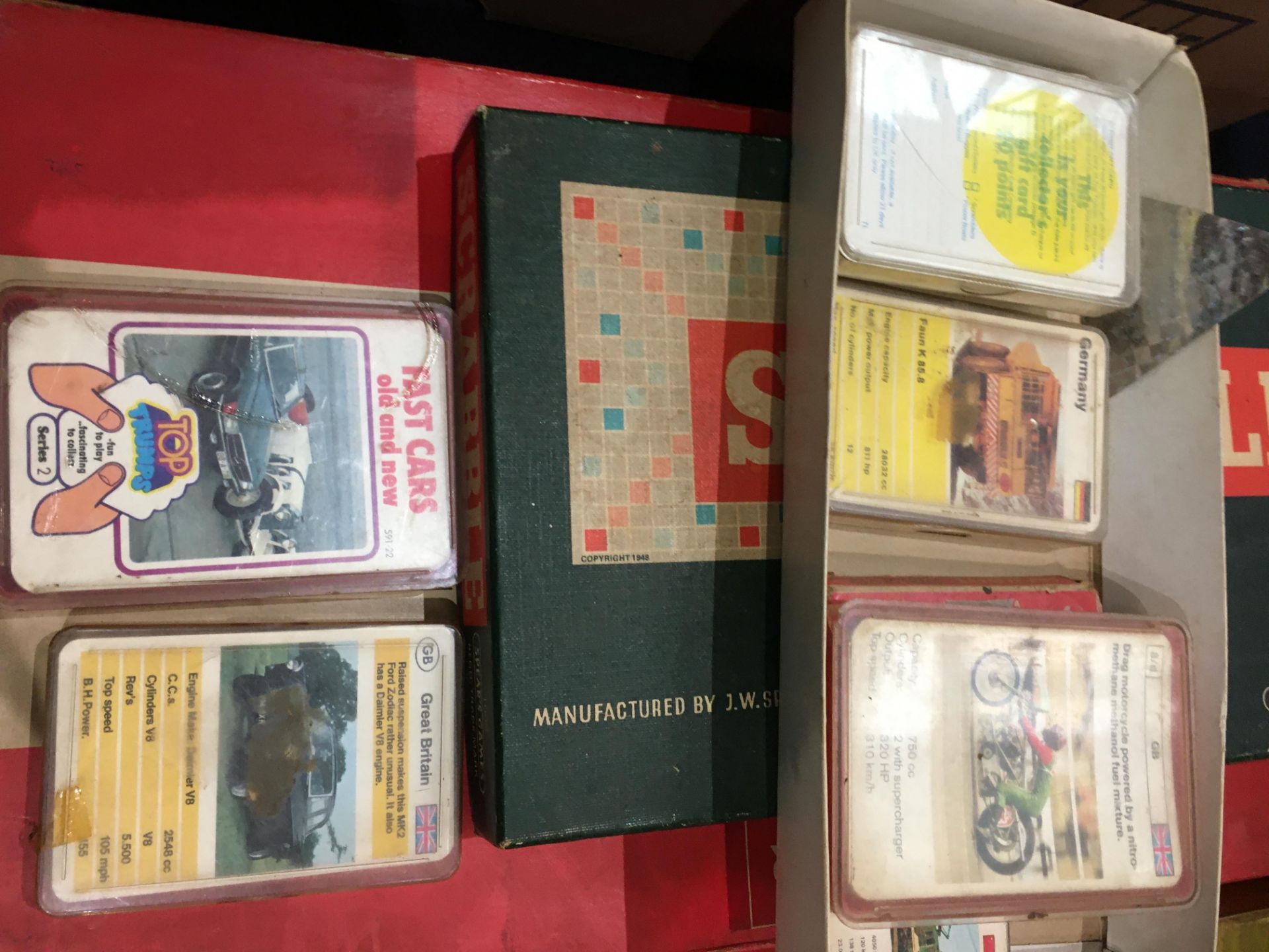 Cluedo, Monopoly and Scrabble boxed games, a collection of car, - Image 11 of 13