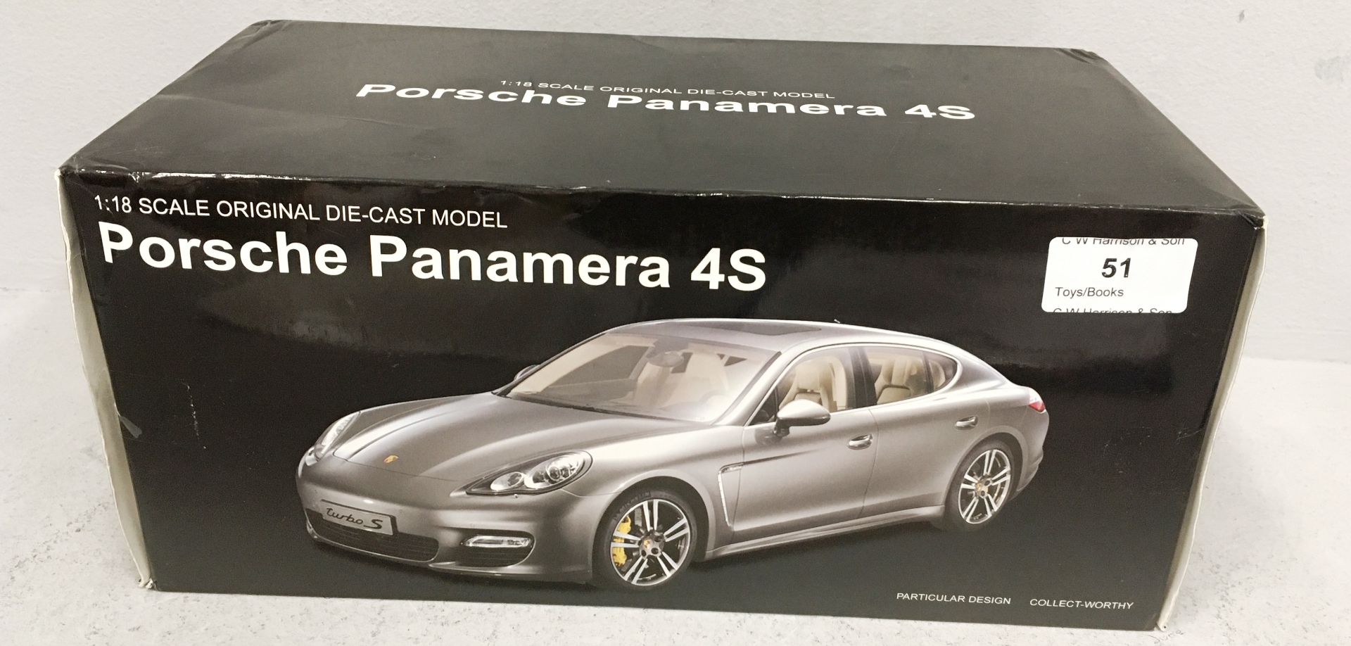 MZ Co Ltd 1/18 scale die cast metal model of Porsche Panamera 4S (boxed) Further