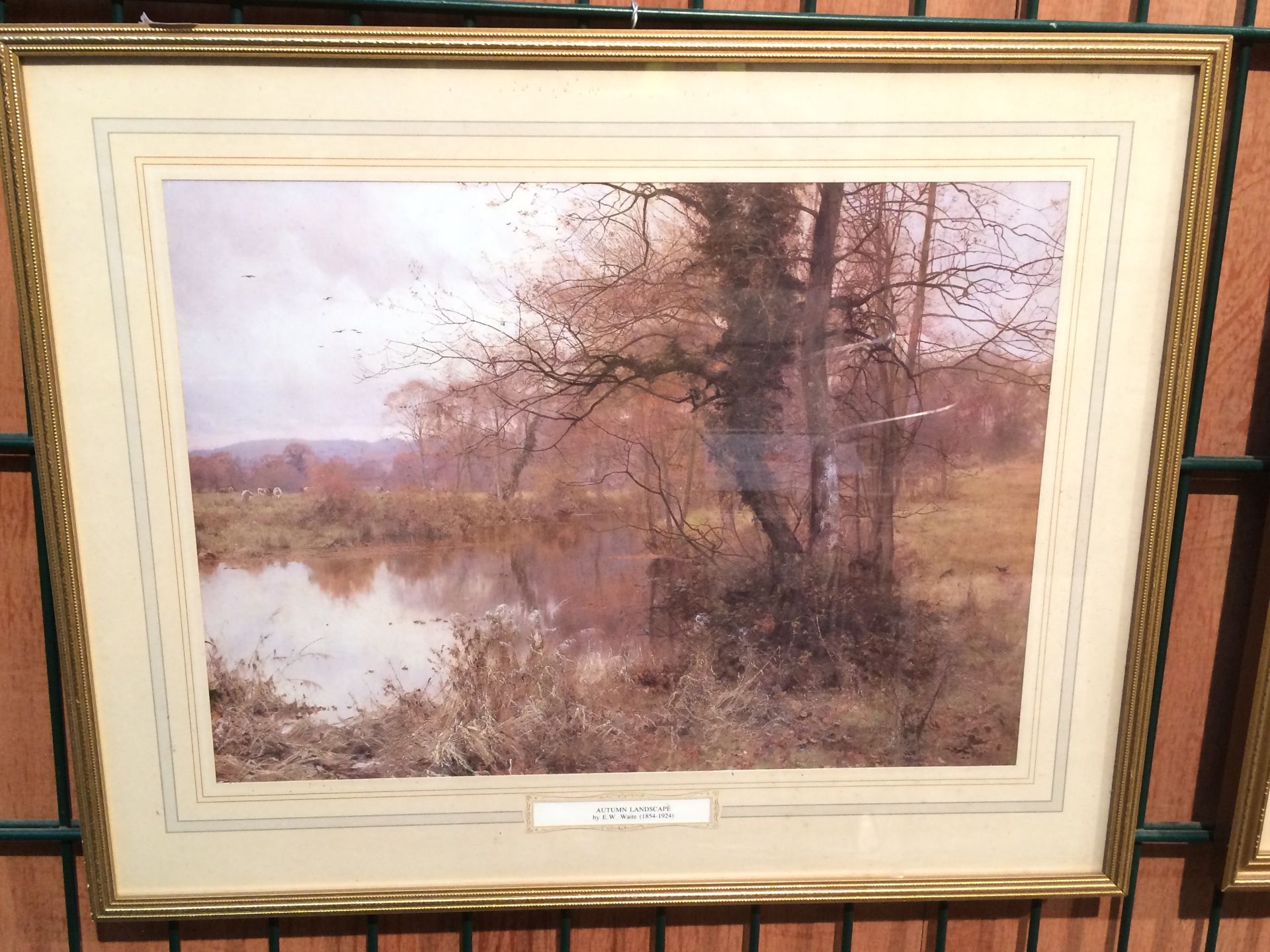 Joseph Farquarson framed print 'Shortening Winters Day' 48 x 75cm and two other smaller gilt framed - Image 2 of 4