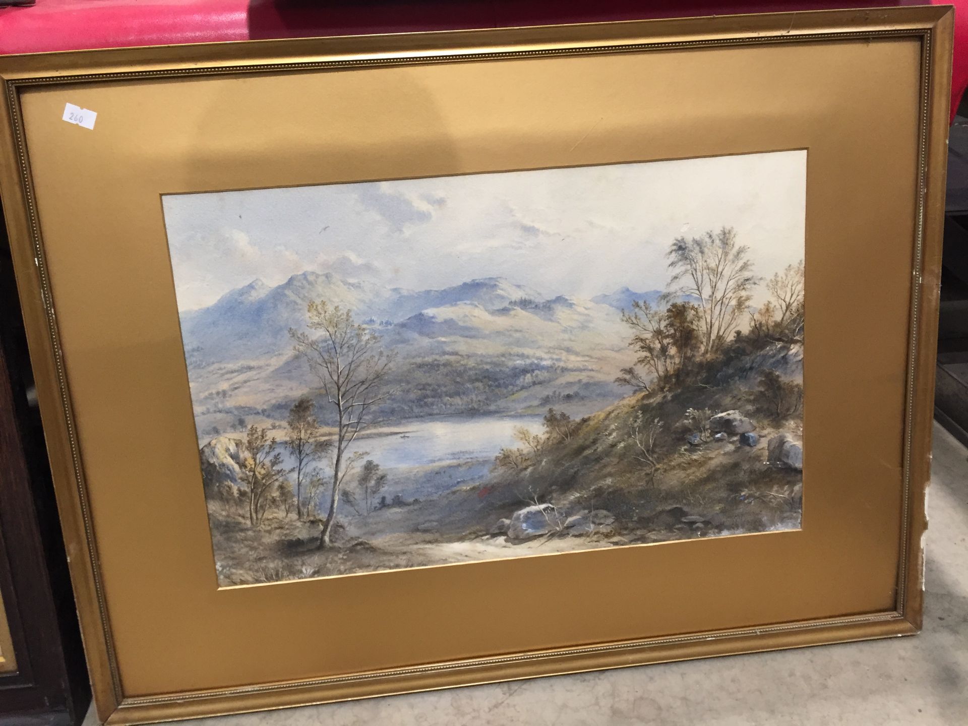 Two framed oil of cattle by water, - Image 2 of 6