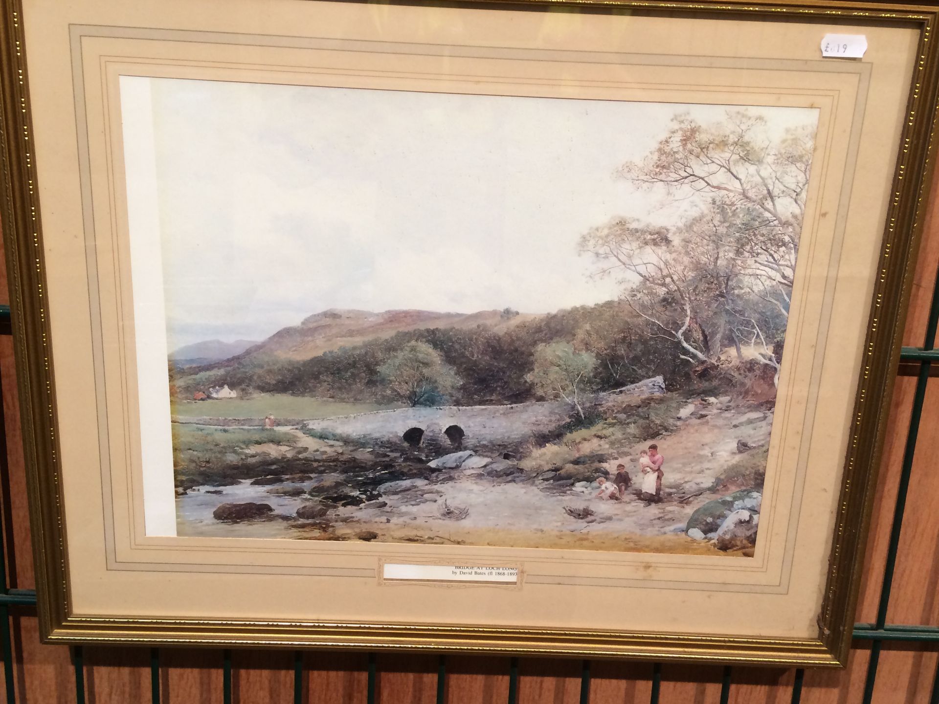 Joseph Farquarson framed print 'Shortening Winters Day' 48 x 75cm and two other smaller gilt framed - Image 3 of 4