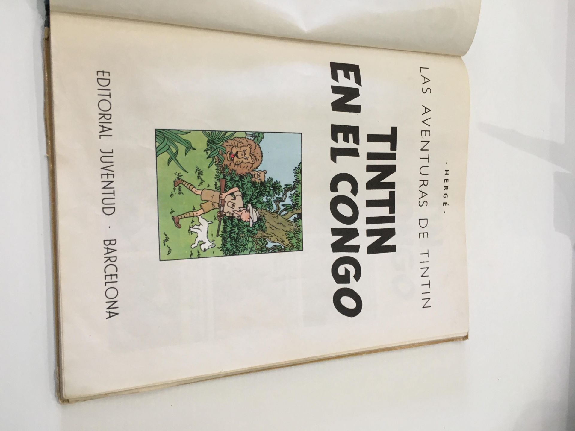 Contents to box 22 childrens books and annuals including a quantity of Herge Adventures of Tin Tin, - Image 8 of 14