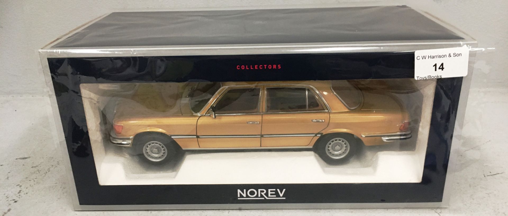 Norev Collectors 1/18 scale die cast metal model of Mercedes-Benz 450 SEL 6.