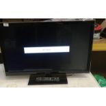 A Panasonic Viera TX-L3265B LCD TV complete with remote control