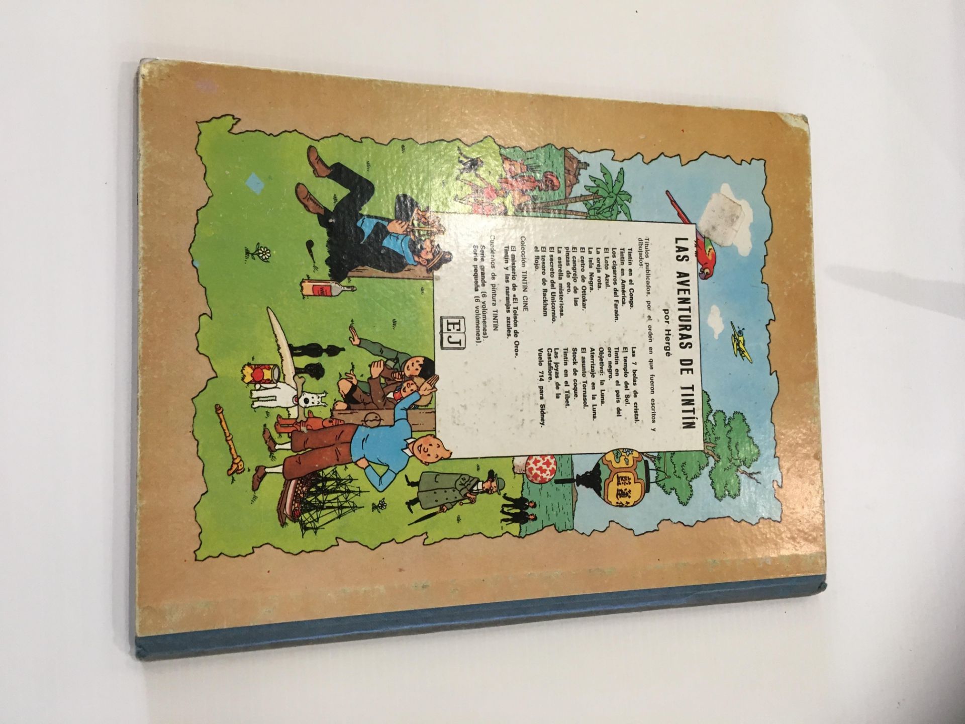 Contents to box 22 childrens books and annuals including a quantity of Herge Adventures of Tin Tin, - Image 5 of 14