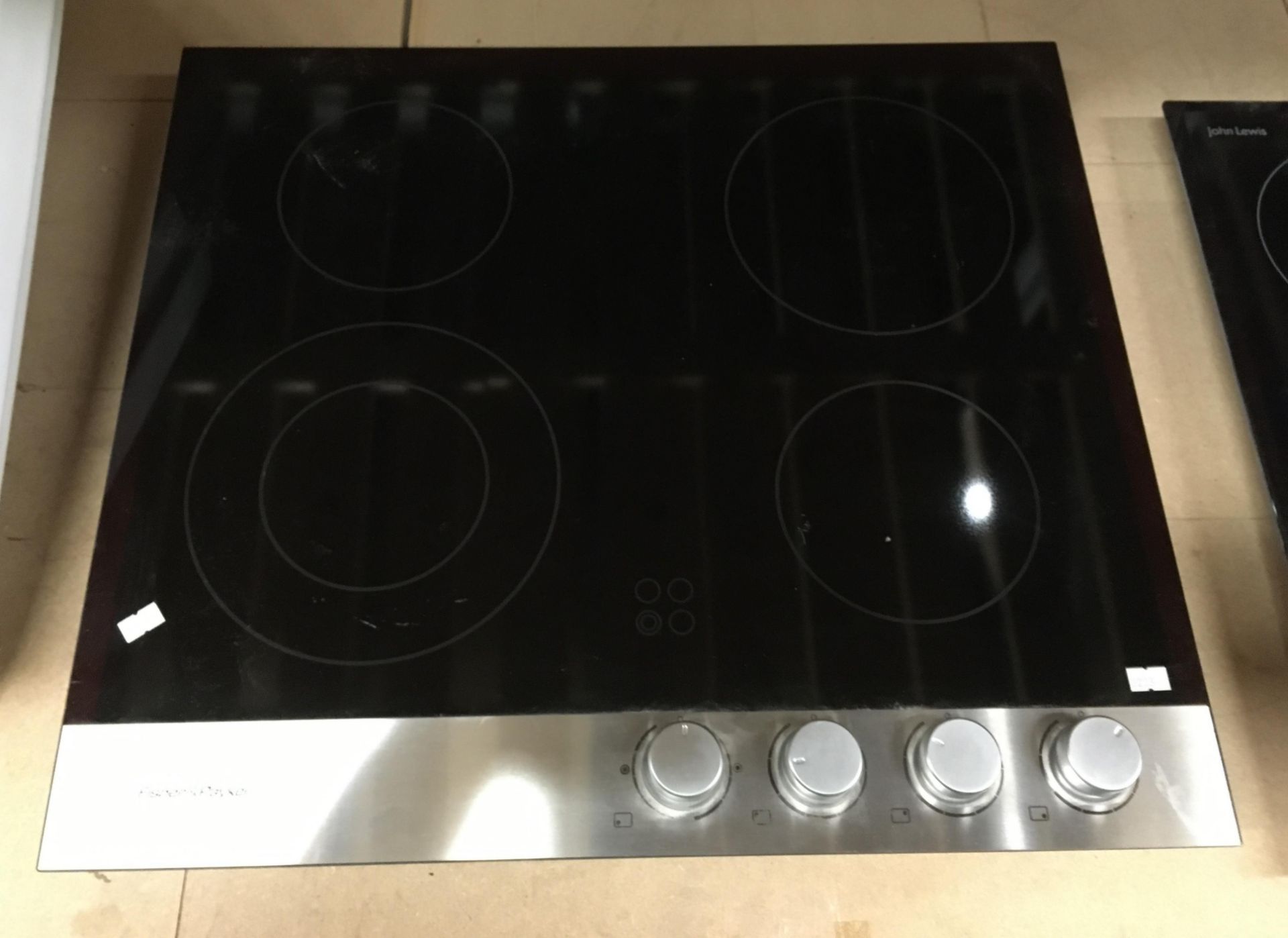 Fisher & Paykel Schott ceran 4 ring electric cooker hob Model No CE604CBX1 FP AA GB *subject to VAT