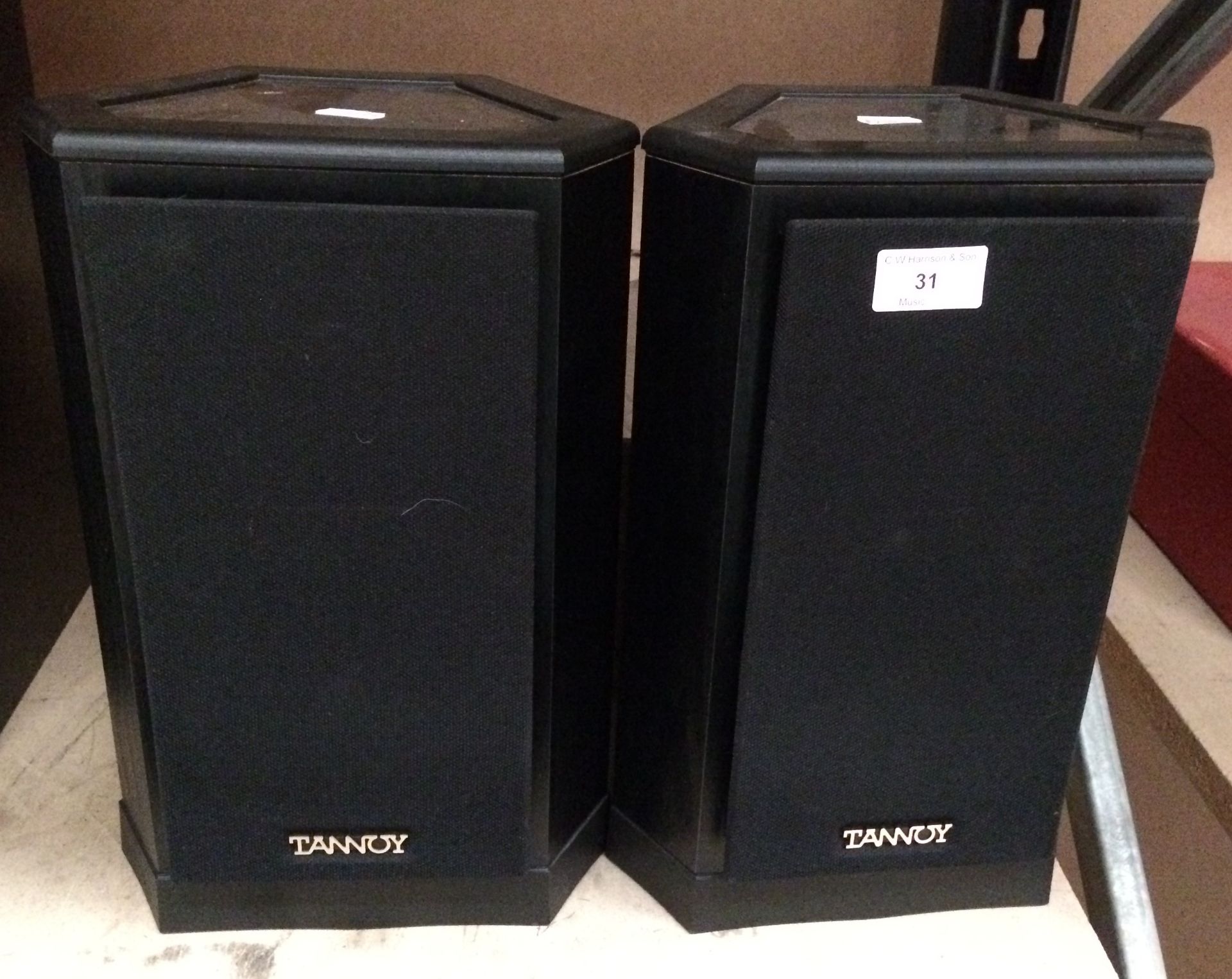 Pair of Tannoy 603 386765 speakers