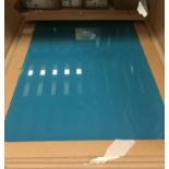 Turquoise glass splash back 600 x 750*subject to VAT