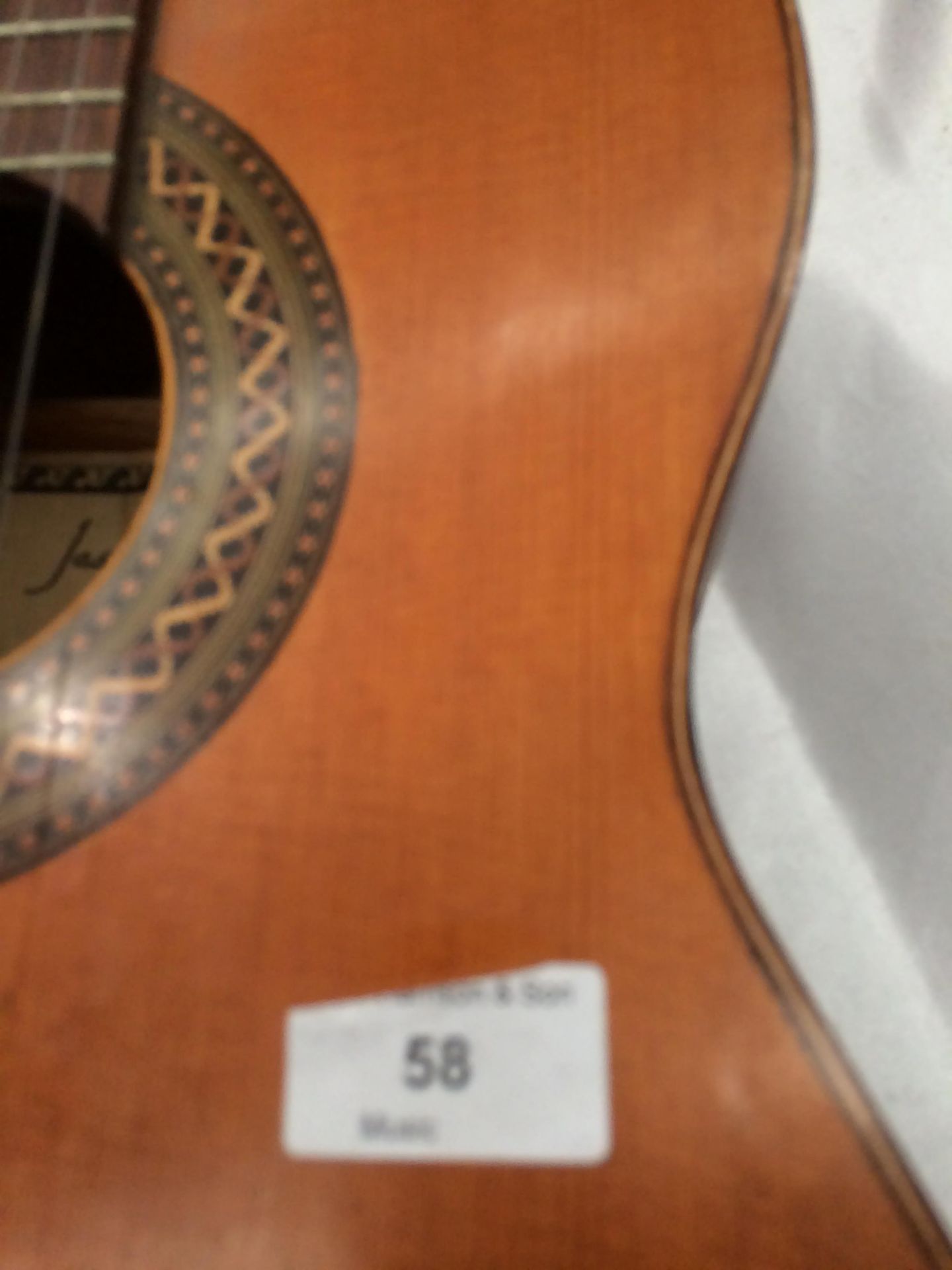 James Thackray & Son 1979 acoustic guitar Further Information Condition OK. - Image 2 of 6