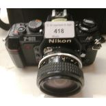 A Nikon F-501.