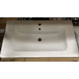 White ceramic sink 80 x 48cm *subject to VAT