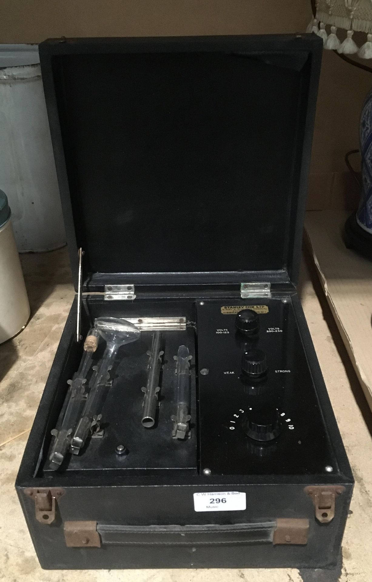 Stanley Cox Ltd X-ray and electro medical engineers electrotherapy device