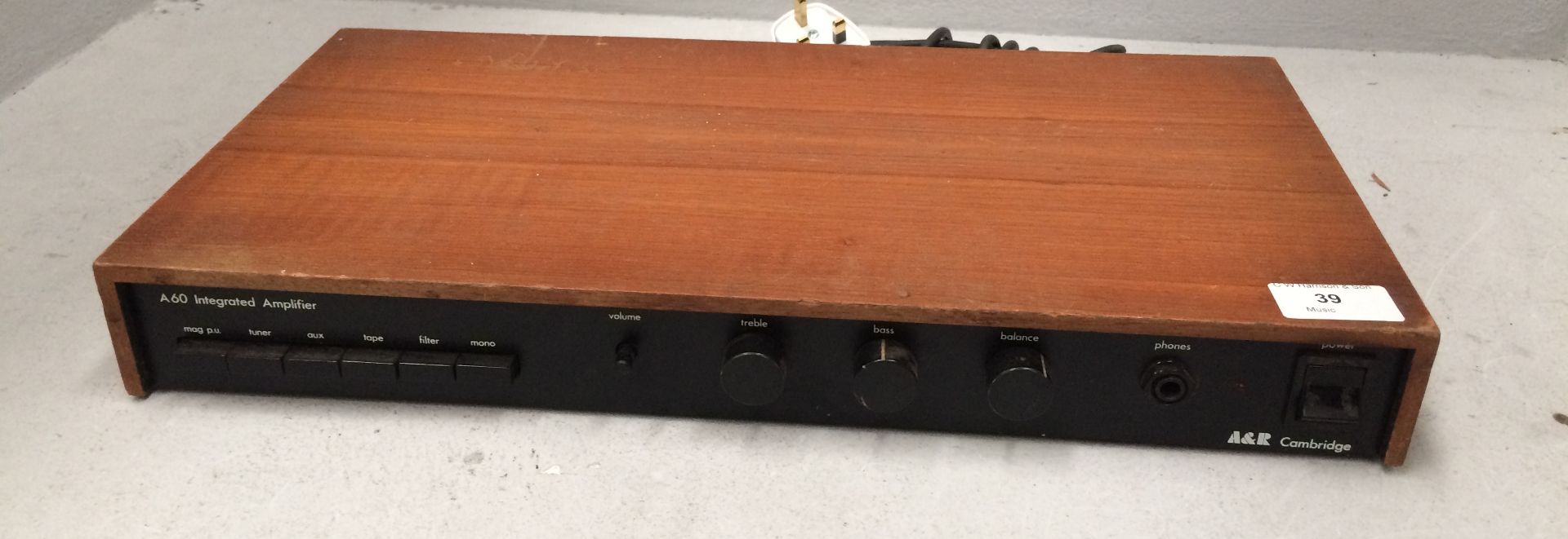 A2R Cambridge A60 integrated amplifier