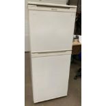 A Beko upright fridge/freezer
