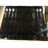 John Lewis JLBICH601 Type: 58 PEE 01 AO electric 4 ring cooker hob *subject to VAT