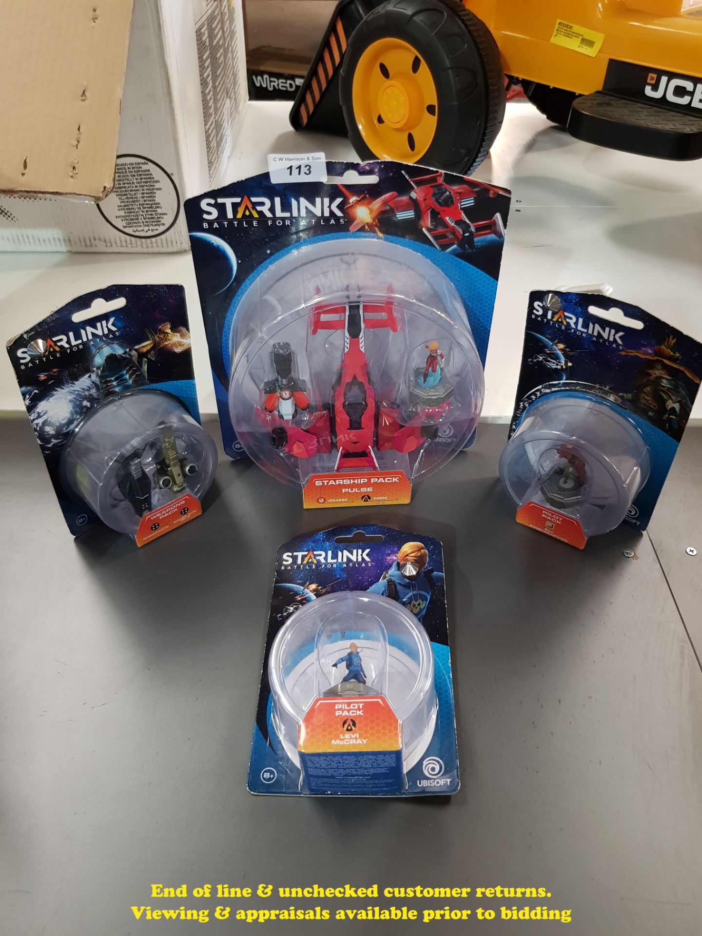 4 X MIXED STARLINK ITEMS TO INC STARSHIP