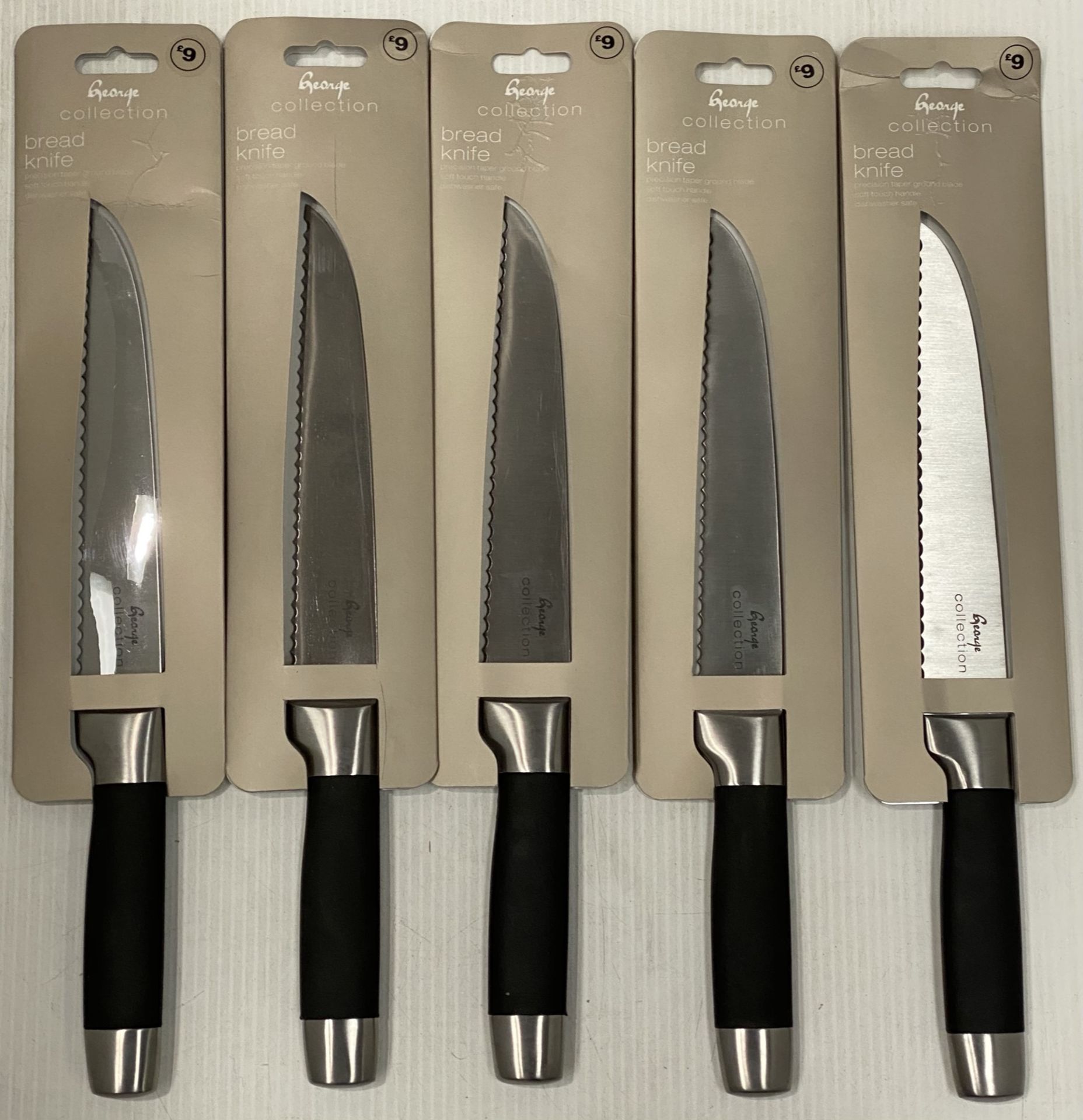 50 x Asda George Collection Bread Knives