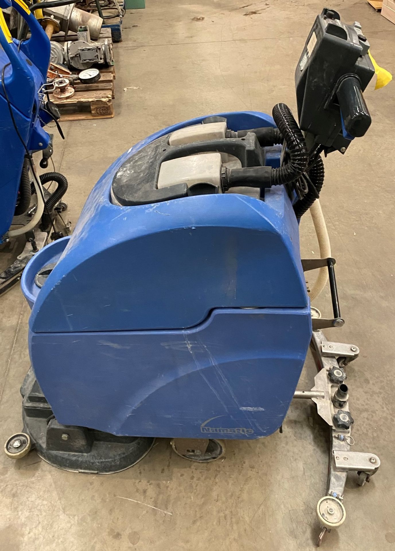 A Numatic 240v floor polisher/cleaner