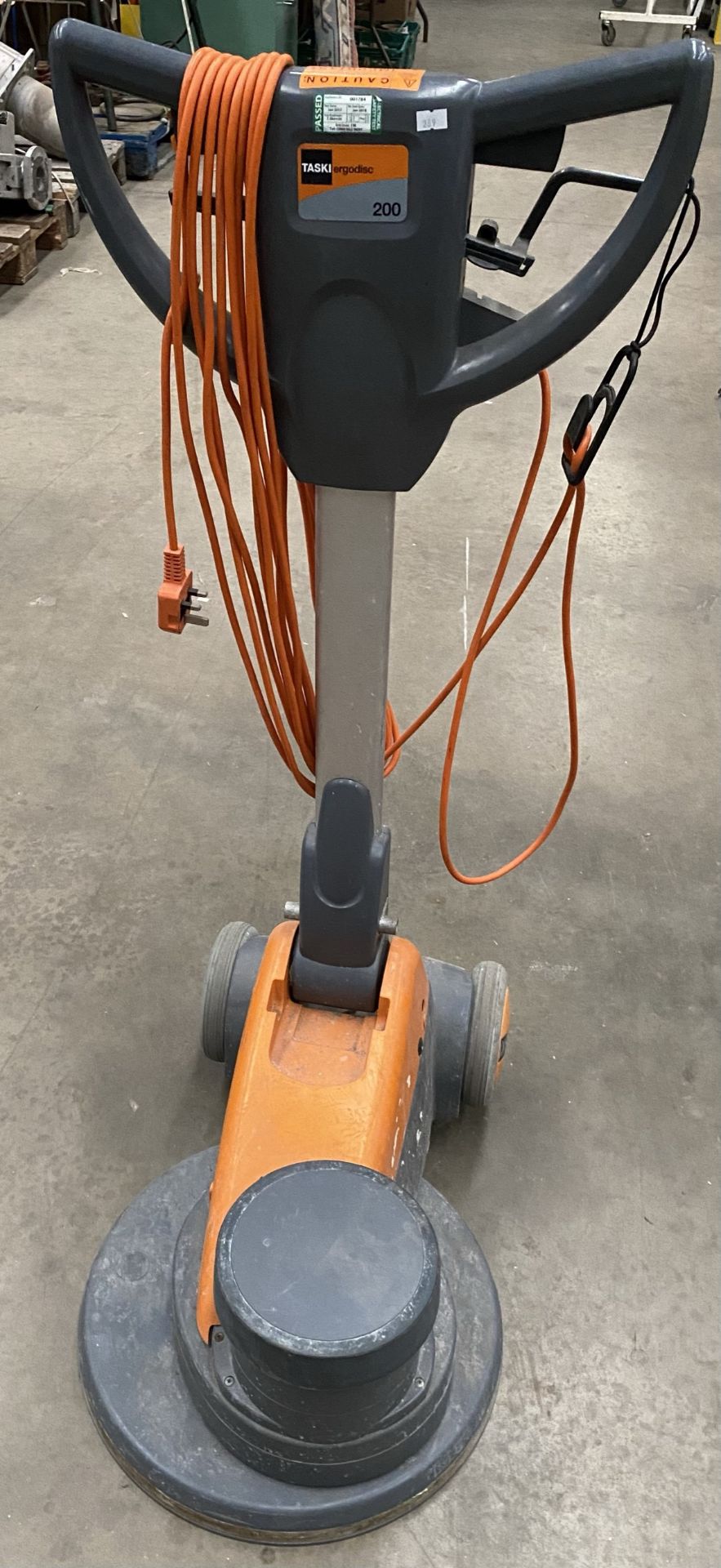 A Taski Professional floor polisher - 240v