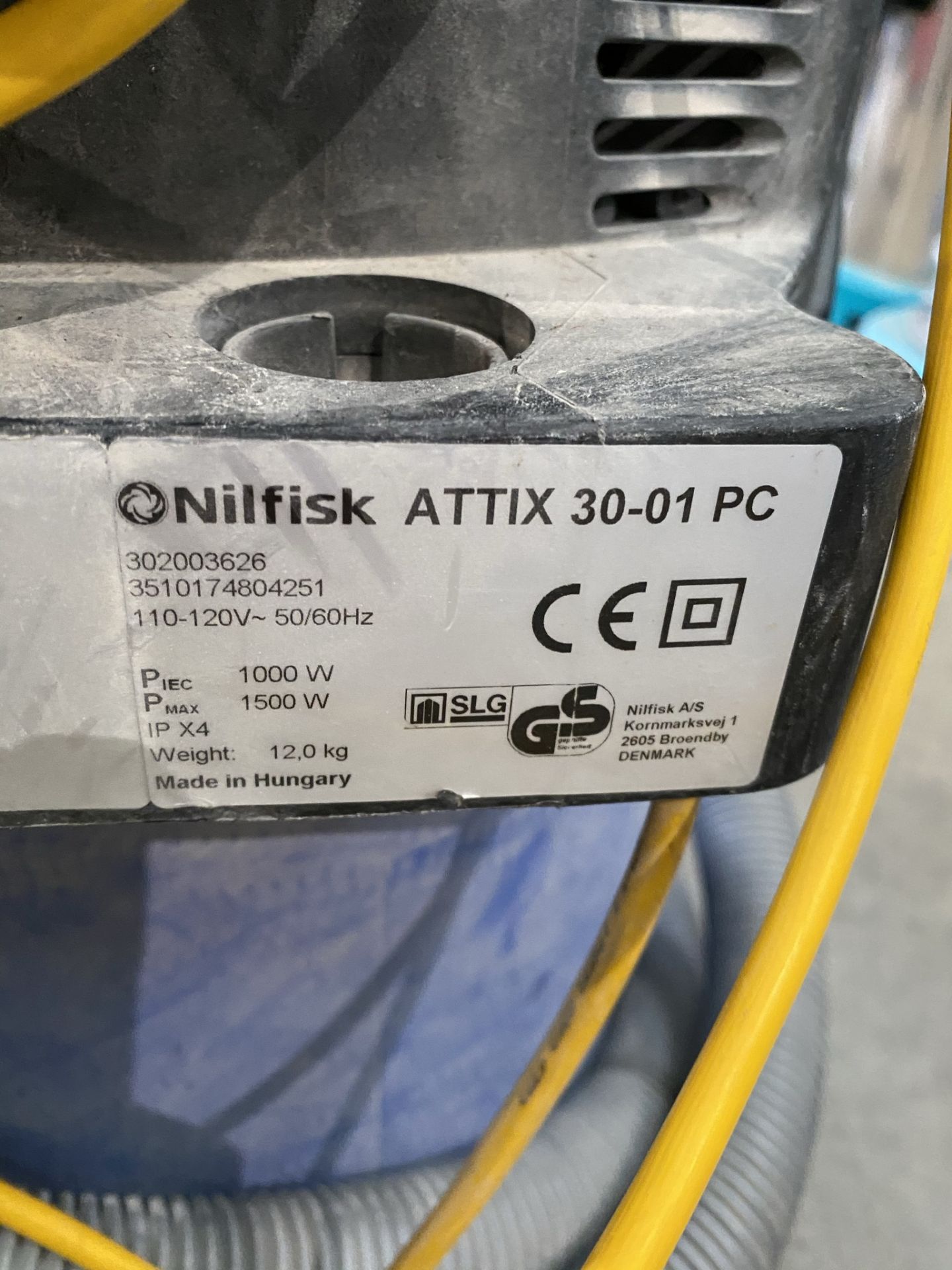 A Nilfisk ATTIX30-01PC 110V commercial vacuum - Image 2 of 2