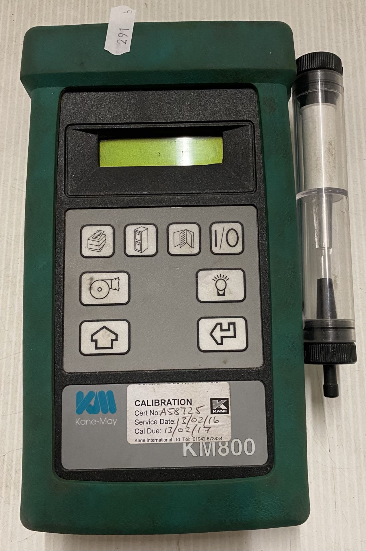 Kane and May KM800 gas analyser