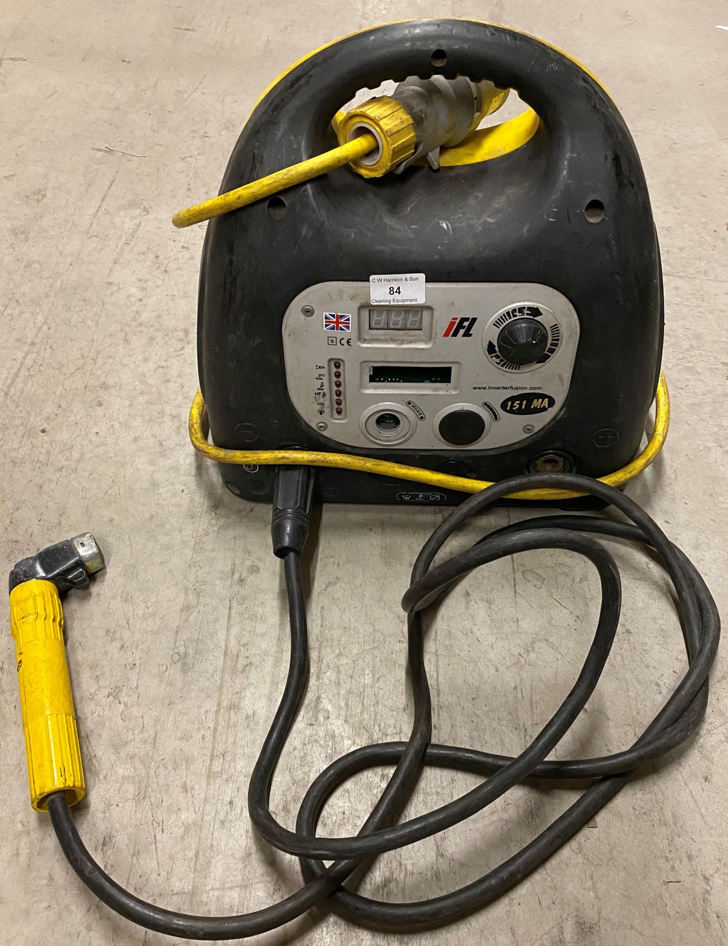 IFL Inverter Fusions Ltd 151MA welding machine complete with welding gun