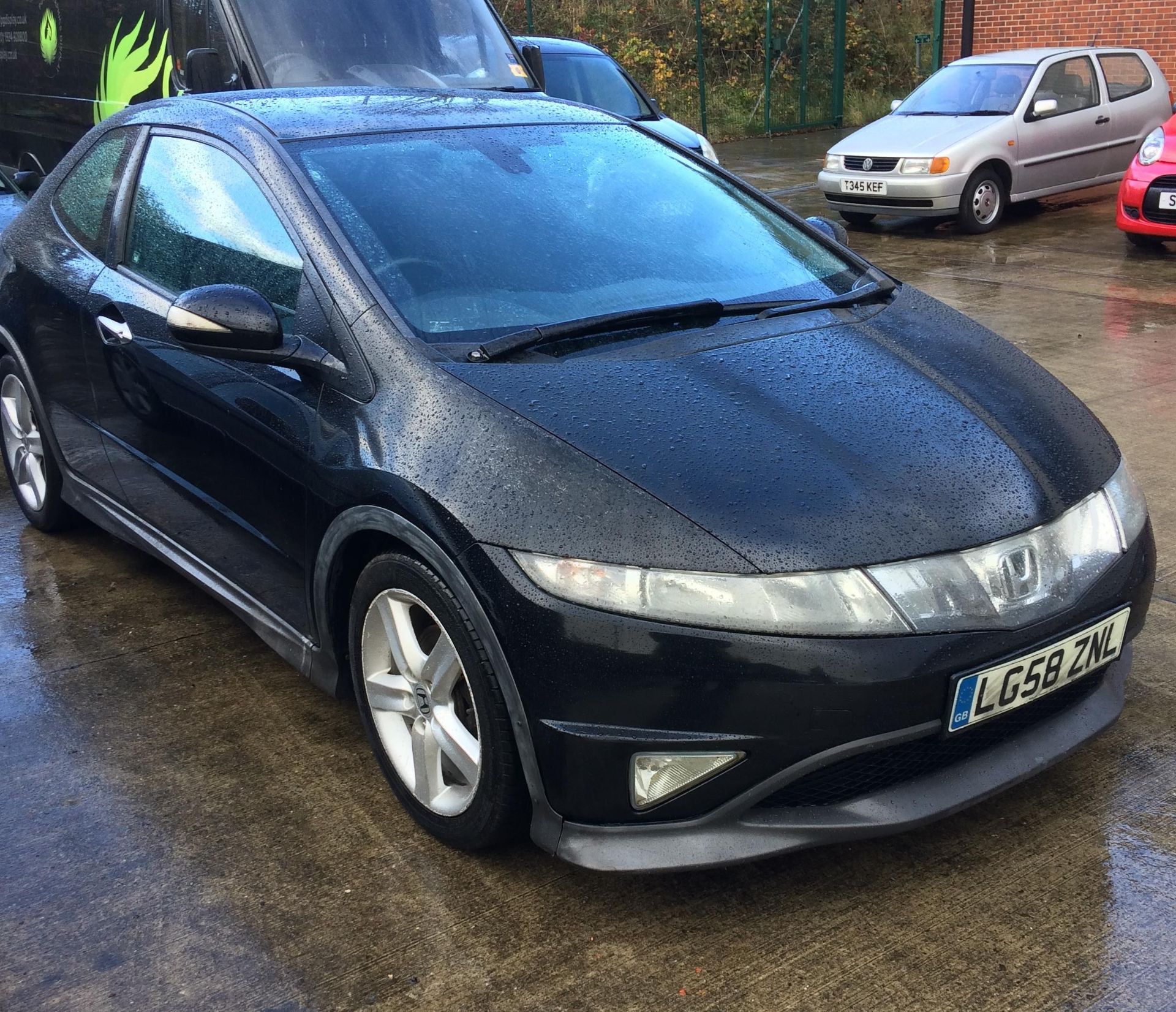 HONDA CIVIC TYPE-S GTI-cTDI 2.2 3 DOOR HATCHBACK - Diesel - Black Reg No: LG58 ZNL. - Image 6 of 7