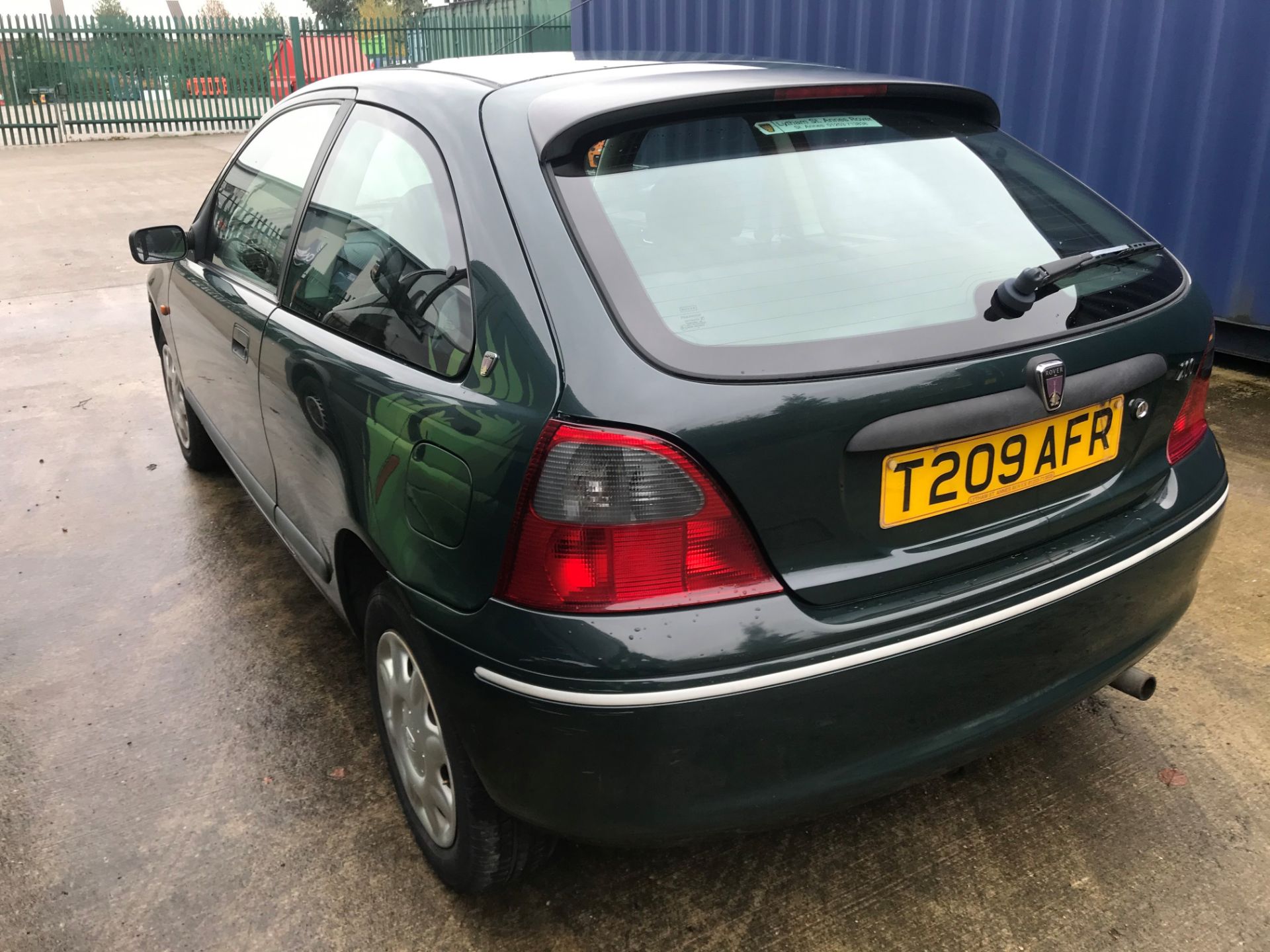 ROVER 200 SE 1.1 3 DOOR HATCHBACK - petrol - green Reg No T209 AFR Rec Mil 53,259+ 1st Reg 11.03. - Image 4 of 5