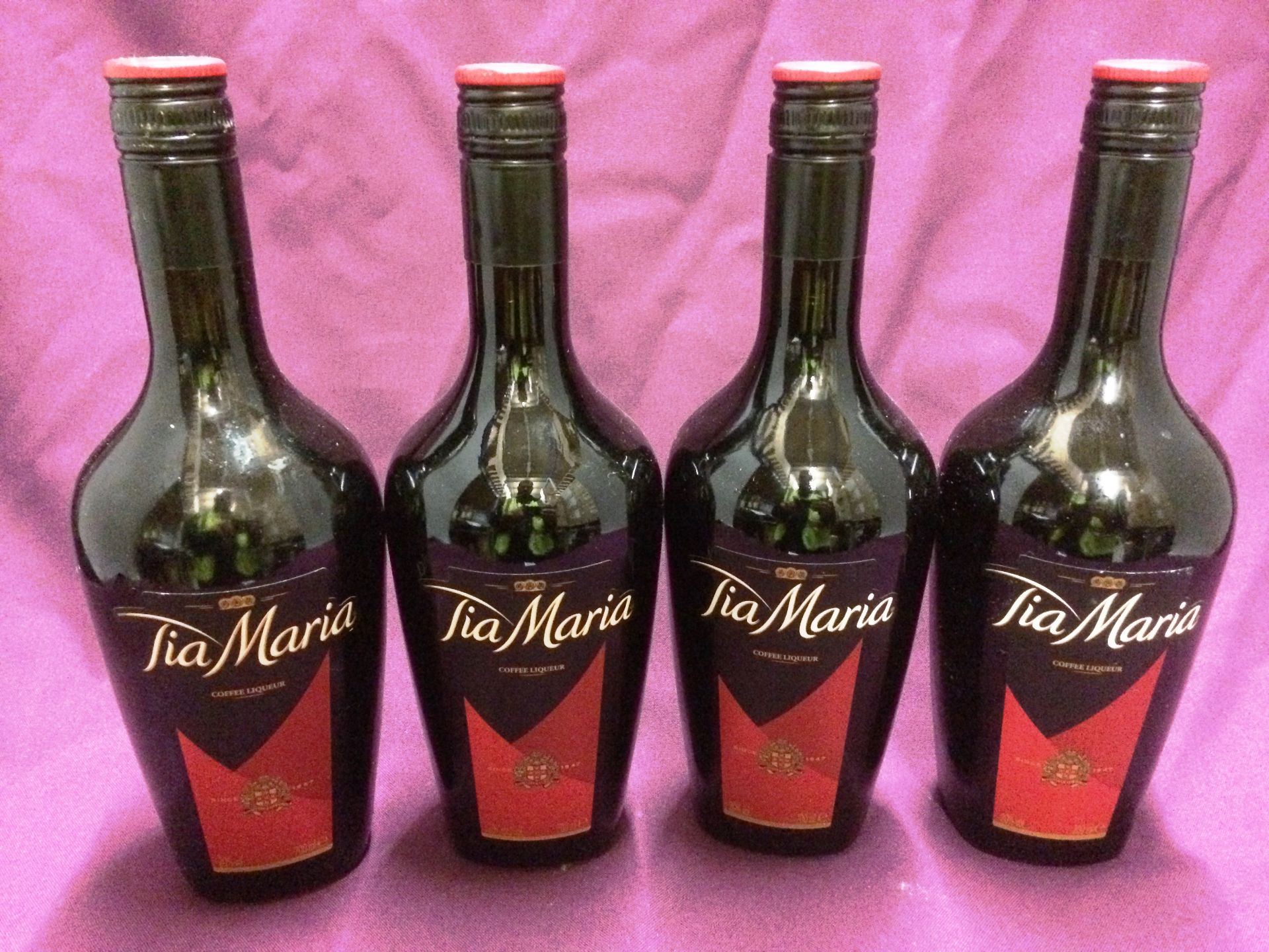 4 x 700ml bottles of Tia Maria coffee liqueur